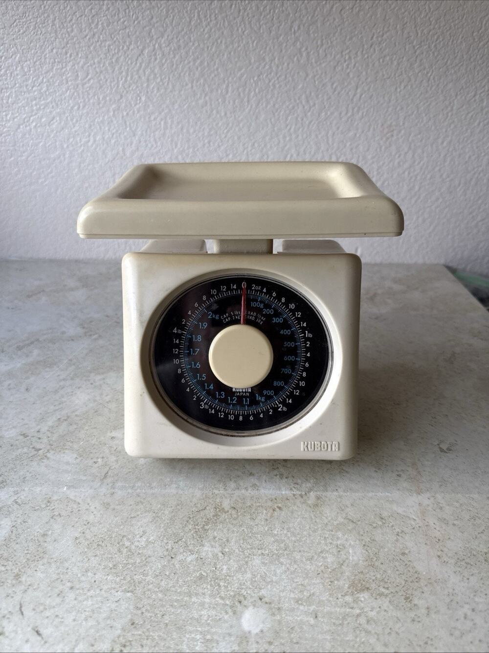 Vintage Kubota Japan kitchen Scale
